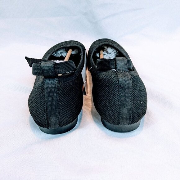 Burudani Black Knitted Flats Size 6.5 - Picture 4 of 9